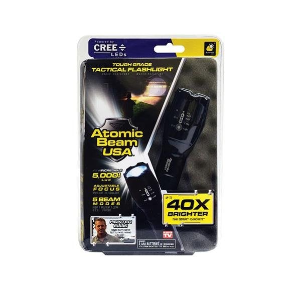 Atomic Beam Zoomable Flashlight