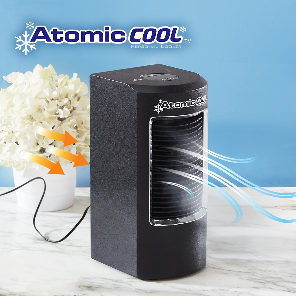 Atomic Cool Portable Personal Cooling System in us lifestyle iamge