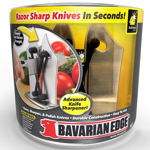 Official As Seen On TV Bavarian Edge Kitchen Knife Sharpener