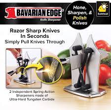 Bavarian Edge Kitchen Knife Sharpener X型360度可调节磨刀角度家用磨
