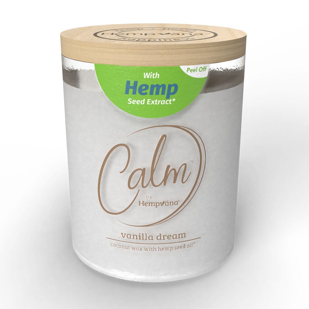 Calm by Hempvana Scented Candles