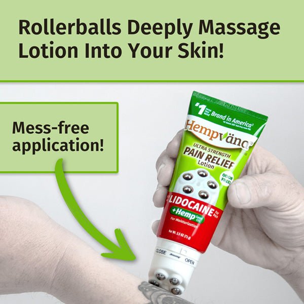 Rollerball Lidocaine Pain Relief Lotion