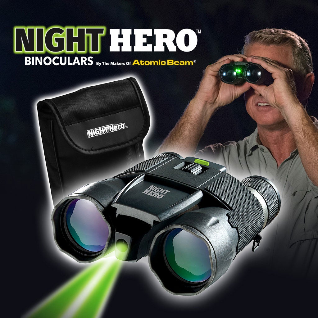 Night Hero Binoculars by Atomic Beam – International Edge