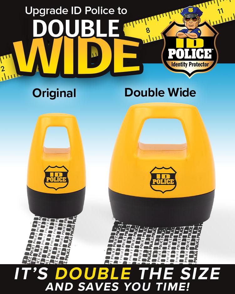 ID Police Double Wide - 3 Pack