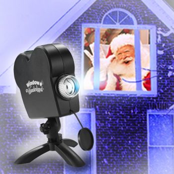 12 modèles à l'épreuve de la lumière noire de Noël Lampe de projecteur de flocon de neige 12 modèles à l'épreuve de la lumière noire de Noël Lampe de projecteur de flocon de neige